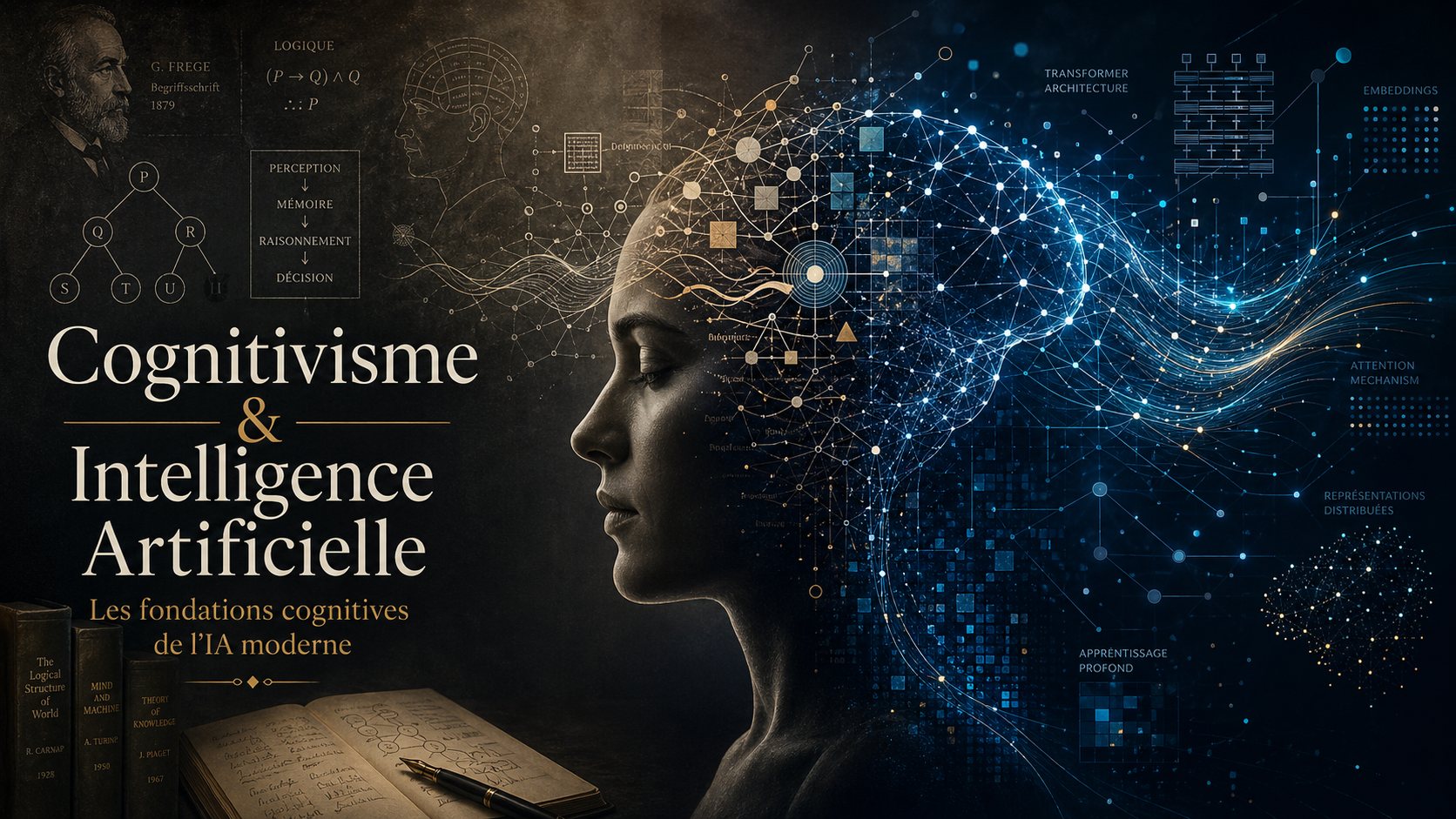 Illustration Cognitivisme et intelligence artificielle : les fondations cognitives de l’IA moderne